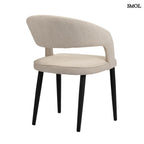 Étkezőszék szett - 2 db, kárpitozott, tűzálló| TUSK BEIGE - SMOL