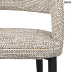 Étkezőszék szett - 2 db, kárpitozott, tűzálló | TUSK COCO - SMOL