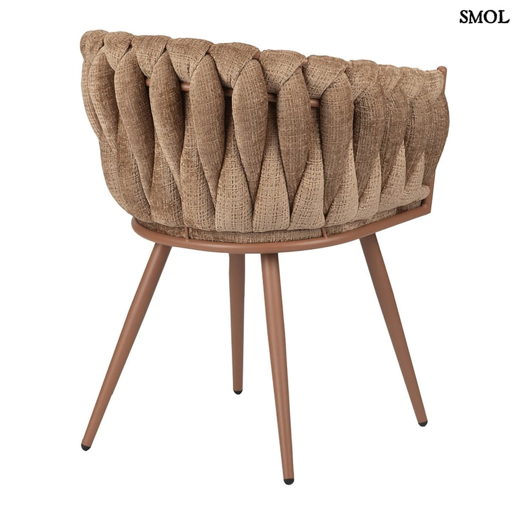 Étkezőszék szett - 2 db, kárpitozott | WAVE CARAMEL - SMOL