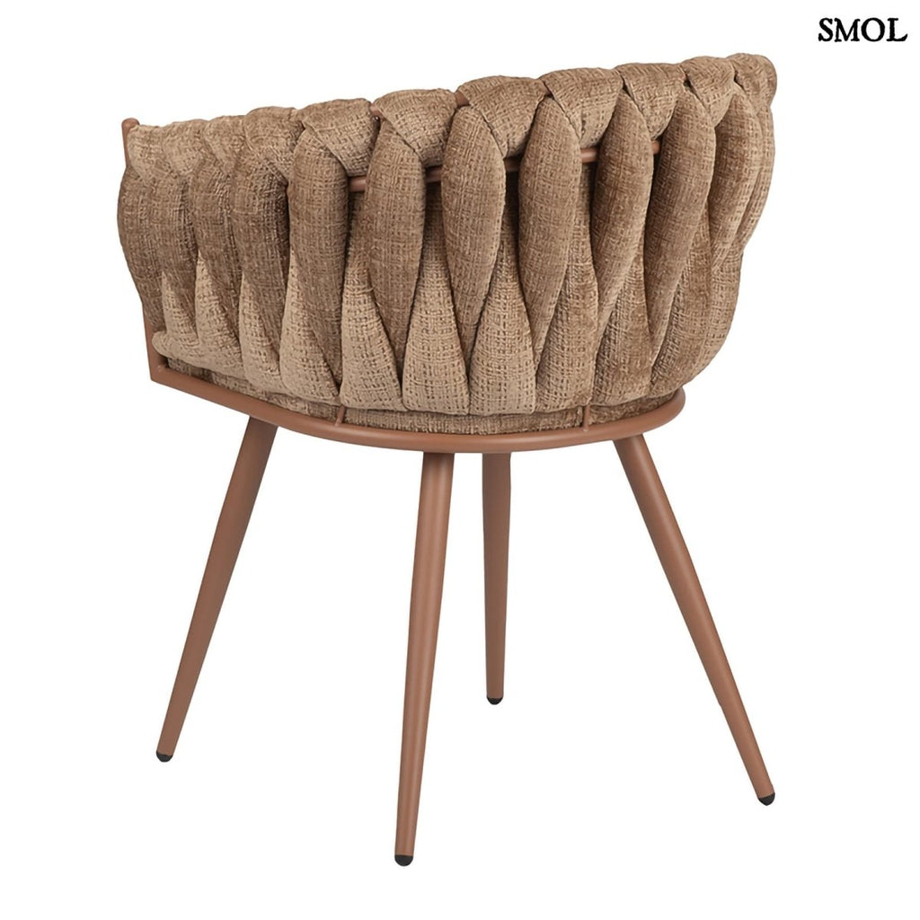 Étkezőszék szett - 2 db, kárpitozott | WAVE CARAMEL - SMOL