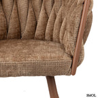 Étkezőszék szett - 2 db, kárpitozott | WAVE CARAMEL - SMOL