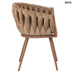 Étkezőszék szett - 2 db, kárpitozott | WAVE CARAMEL - SMOL