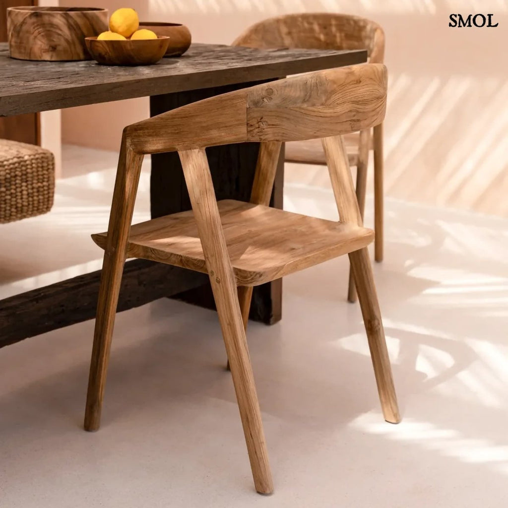 Étkezőszék - teakfa, 83 cm | TELUK - SMOL
