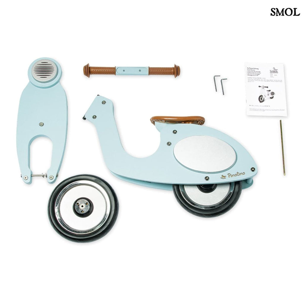 Fa Futóbicikli Gyerekeknek, menta | WANDA - SMOL