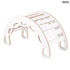 Fa Gyerek Hintaszék 4 az 1 - ben – Csúszda, Mászófal, bézs| SMALL ROCKER - SMOL