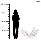 Fa Gyerek Hintaszék 4 az 1 - ben – Csúszda, Mászófal, bézs| SMALL ROCKER - SMOL