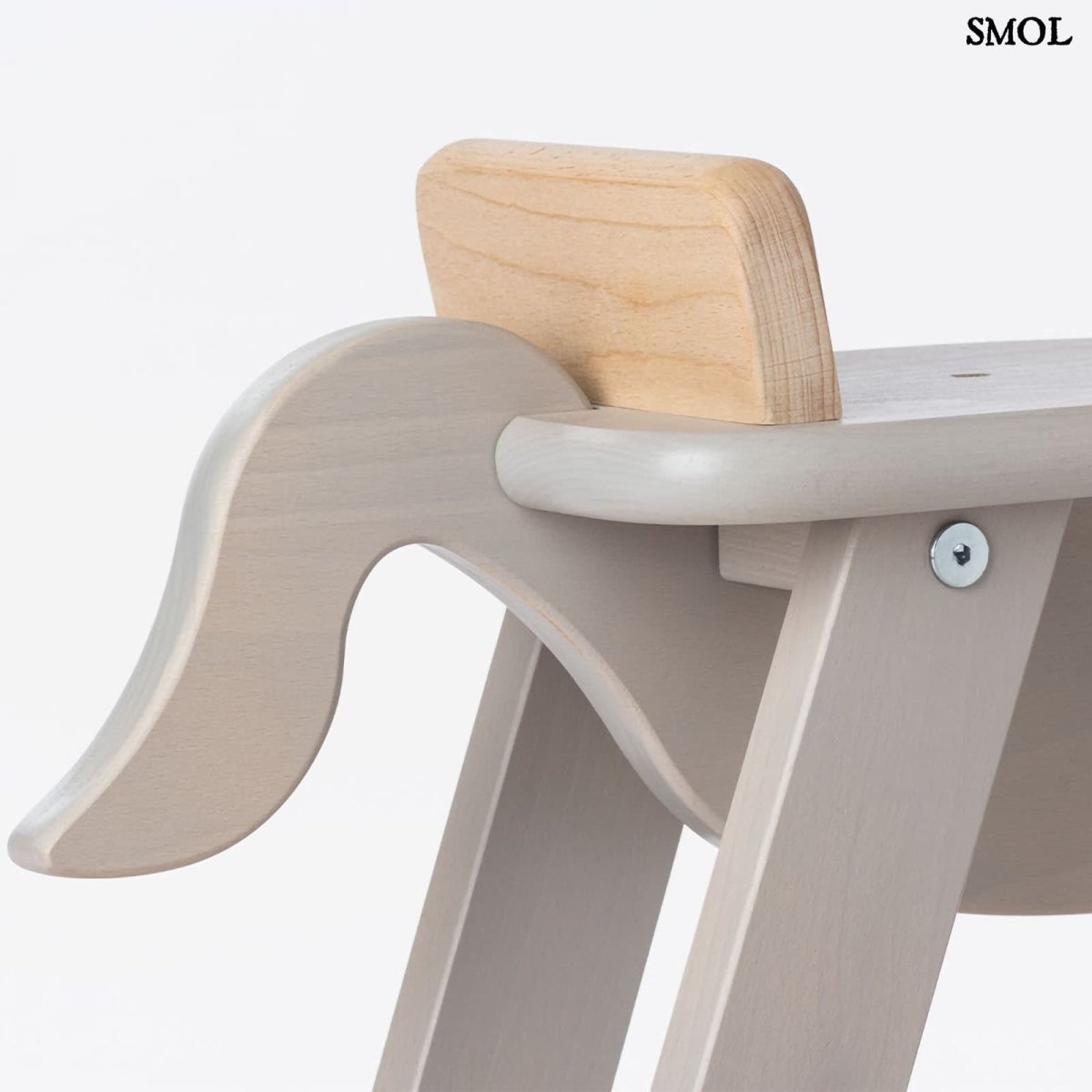 Fa Hintaló Biztonsági Gyűrűvel | GREY HORSE - SMOL