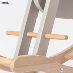 Fa Hintaló Biztonsági Gyűrűvel | GREY HORSE - SMOL