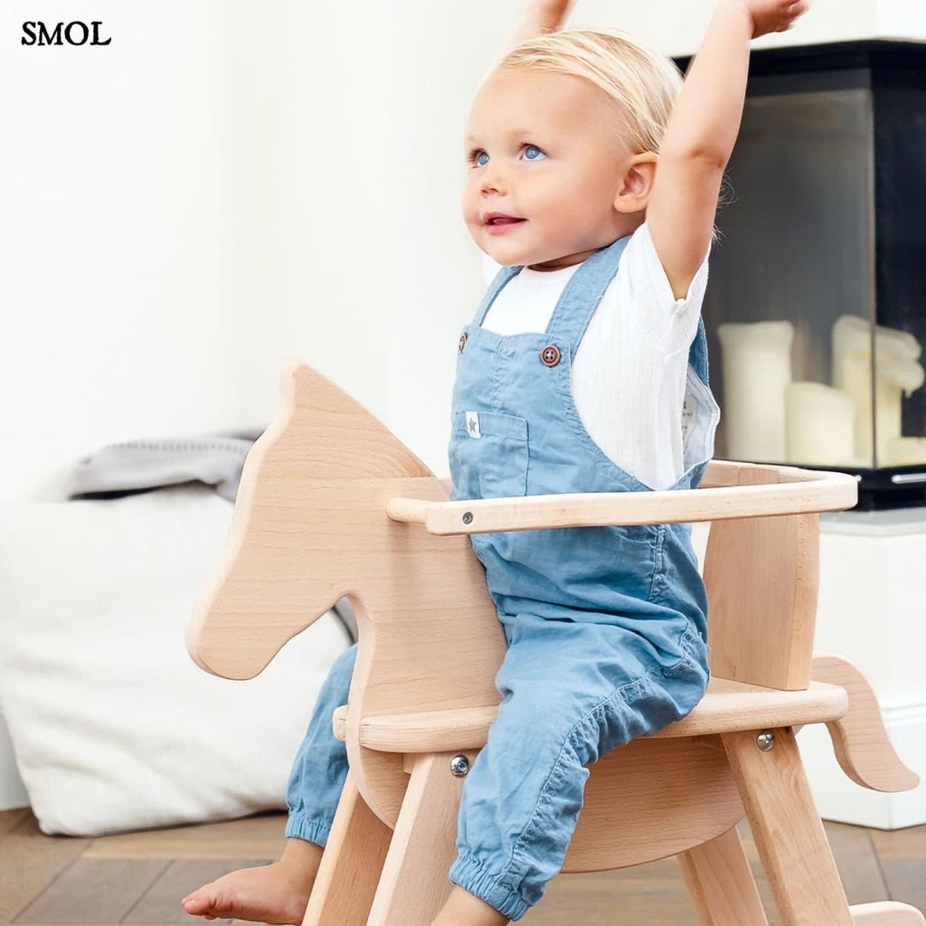 Fa Hintaló Biztonsági Gyűrűvel | HORSE - SMOL