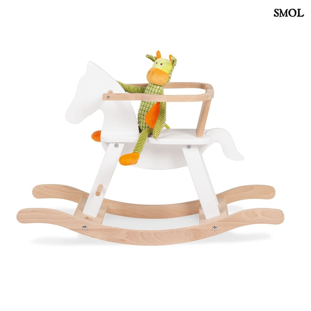 Fa Hintaló Biztonsági Gyűrűvel | WHITE HORSE - SMOL