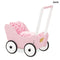 Fa Járássegító Babakocsi, rózsaszín | LEA