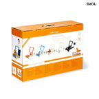 Járássegítő gyerekeknek fékrendszerrel és tárolórésszel- dobozban