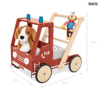 Fa Járássegítő Tűzoltóautó| FIRETRUCK FRED - SMOL