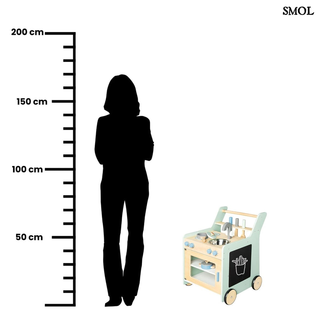 Fa Konyha Játékszett Kiegészítőkkel | KALLE - SMOL