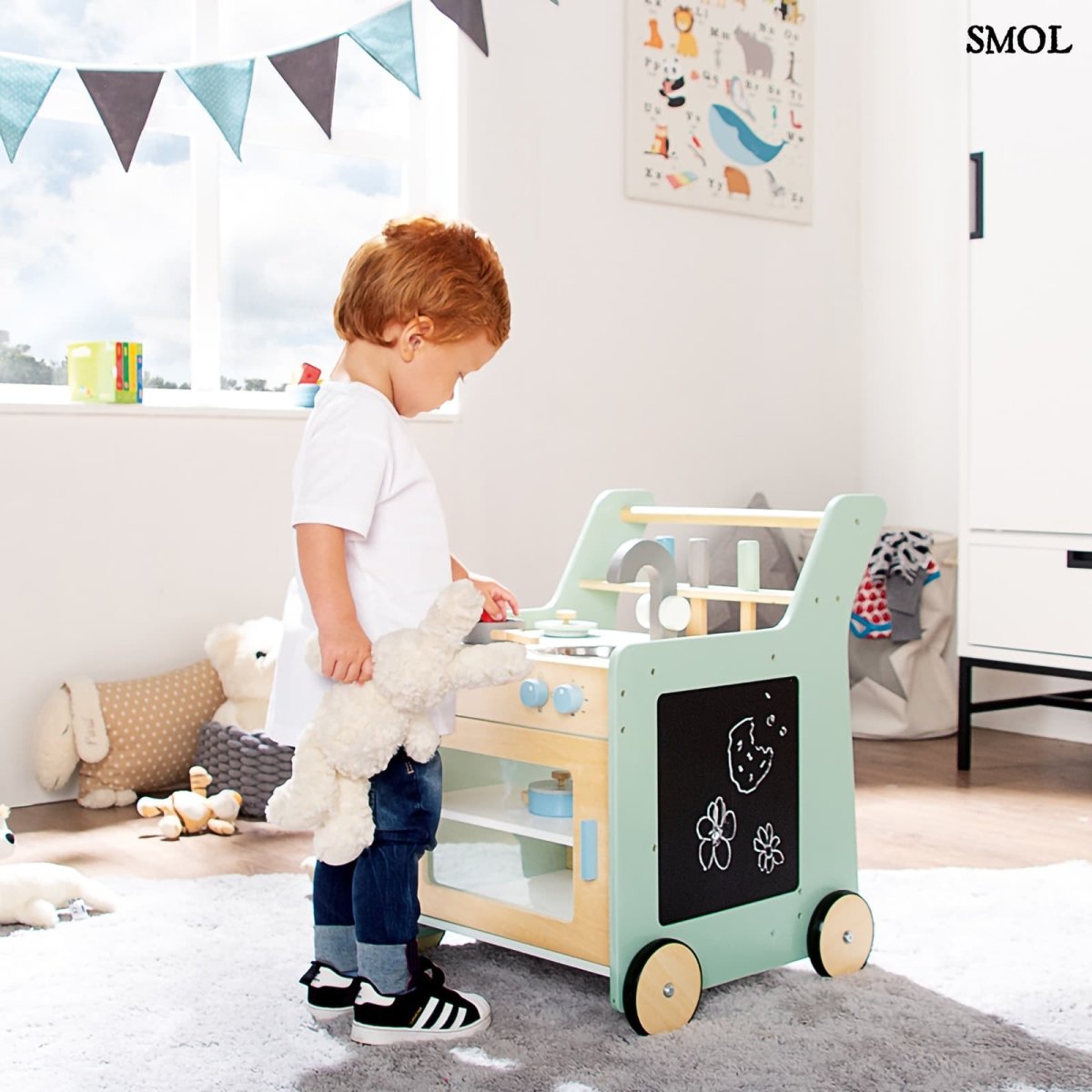 Fa Konyha Játékszett Kiegészítőkkel | KALLE - SMOL