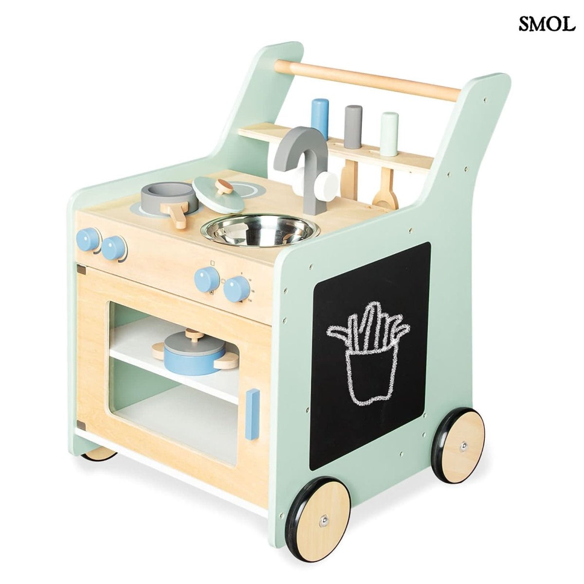 Fa Konyha Játékszett Kiegészítőkkel | KALLE - SMOL