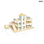 Fa Parkolóház Játékszett Kiegészítőkkel | KURT - SMOL