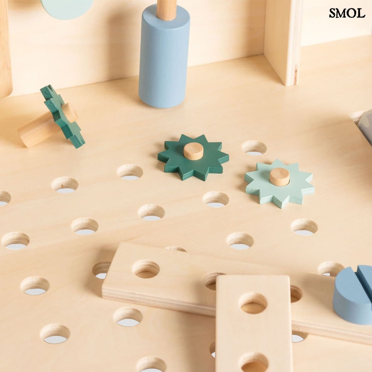 Fa Szerszámos Asztal Kiegészítőkkel | JUPP - SMOL