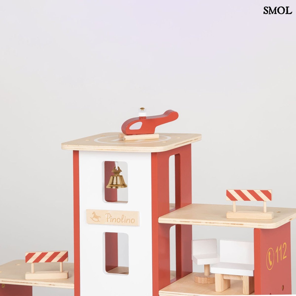 Fa Tűzoltóállomás Játékszett Járművekkel | BEN - SMOL