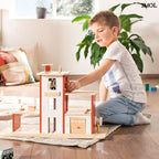 Fa Tűzoltóállomás Játékszett Járművekkel | BEN - SMOL