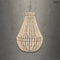 Fagolyós Csillár - natúr függőlámpa M | TEARDROP