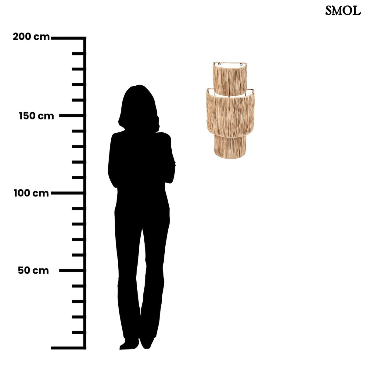 Fali lámpaernyő - 60 cm | OHANA - SMOL