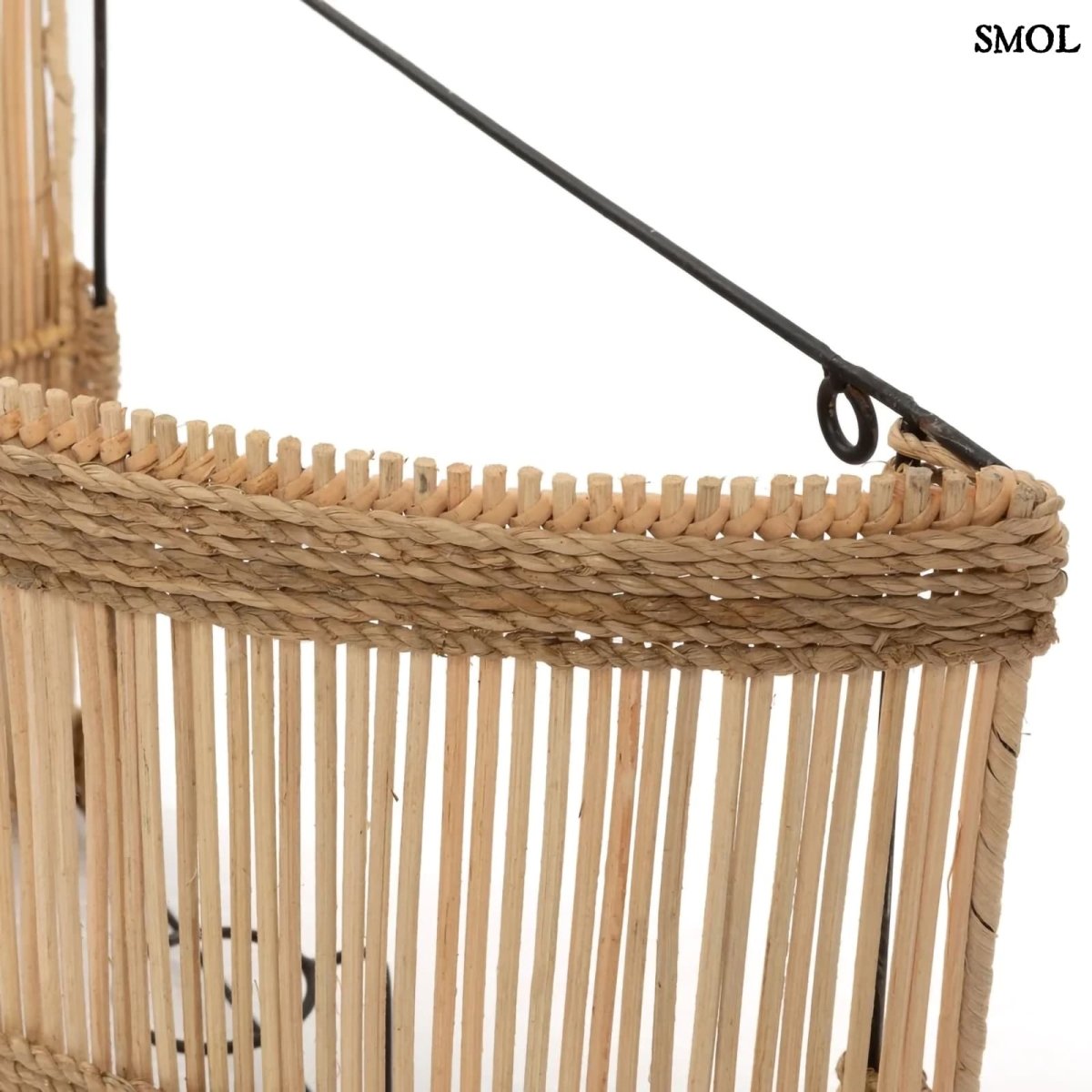 Fali lámpaernyő - rattan, 40 cm | DOEDOE - SMOL