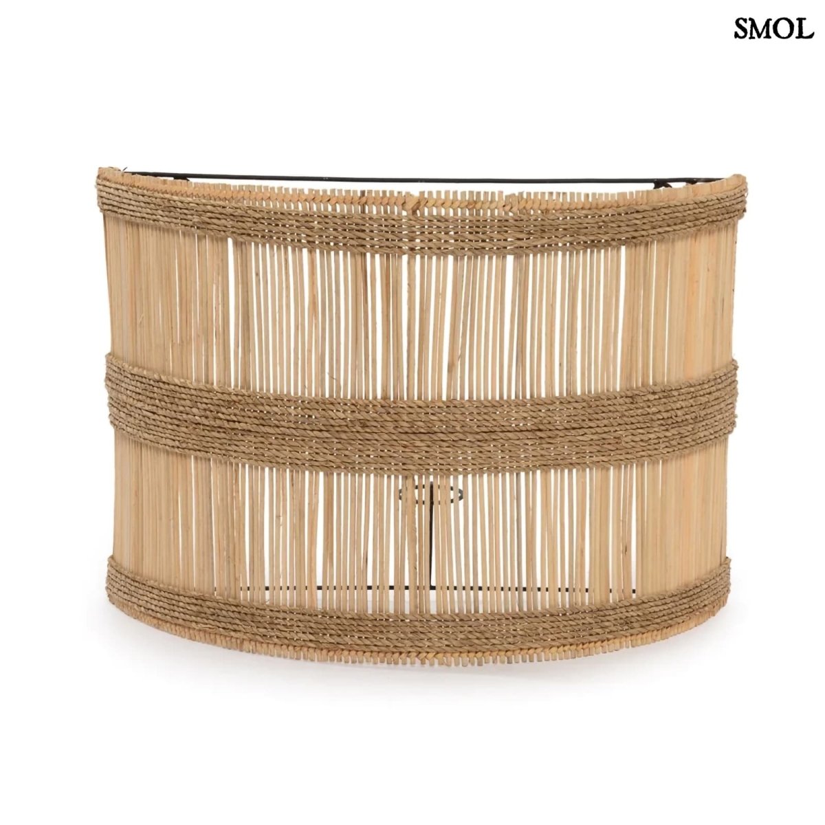 Fali lámpaernyő - rattan, 40 cm | DOEDOE - SMOL