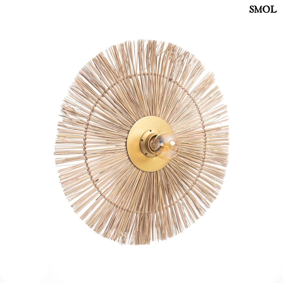 Falikar - natúr, kerek, 46 cm | BEAUSOLEIL - SMOL