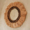 Wall mirror with natural grass decoration - Boho Design | MOWGLI