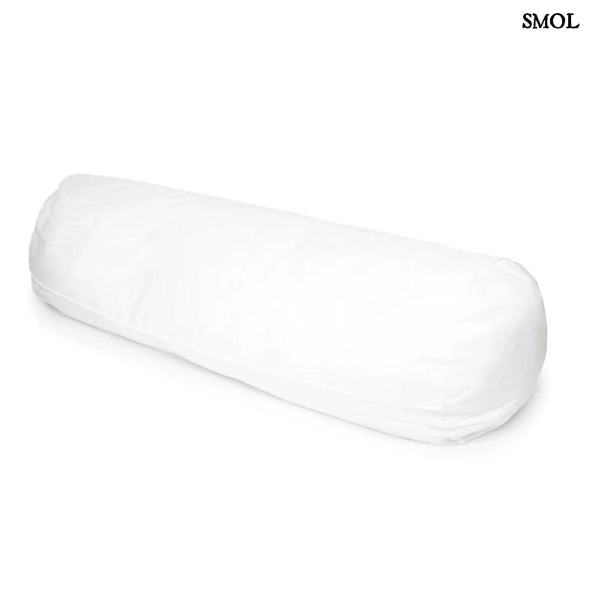 Hosszúkás fehér párnabelső puha töltettel, ferdén