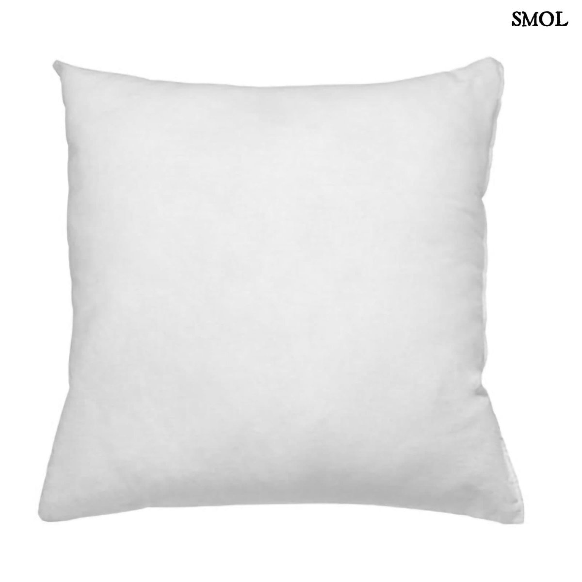 Párnabelső 60×60 puha töltettel, fehér huzattal- fehér háttérrel