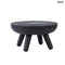 Fekete Kisasztal Suarfából, 78,5 cm| LOSTEN
