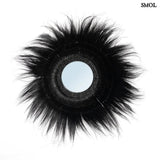 Schwarzer Seetang-Wandspiegel - 90 cm | SUNKEN FOREST