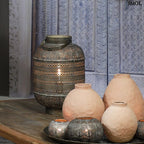 Fém asztali lámpa – keleti stílusú | OSOM | SMOL - dohányzóasztalon