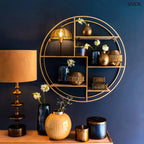 Két darabból álló, szögletes kialakítású antik bronz fémdoboz szett ékszerek és emlékek tárolására, polcon