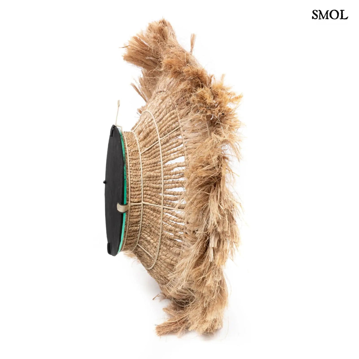 Fonott boho falitükör – L | ABACA SOLOMON - SMOL