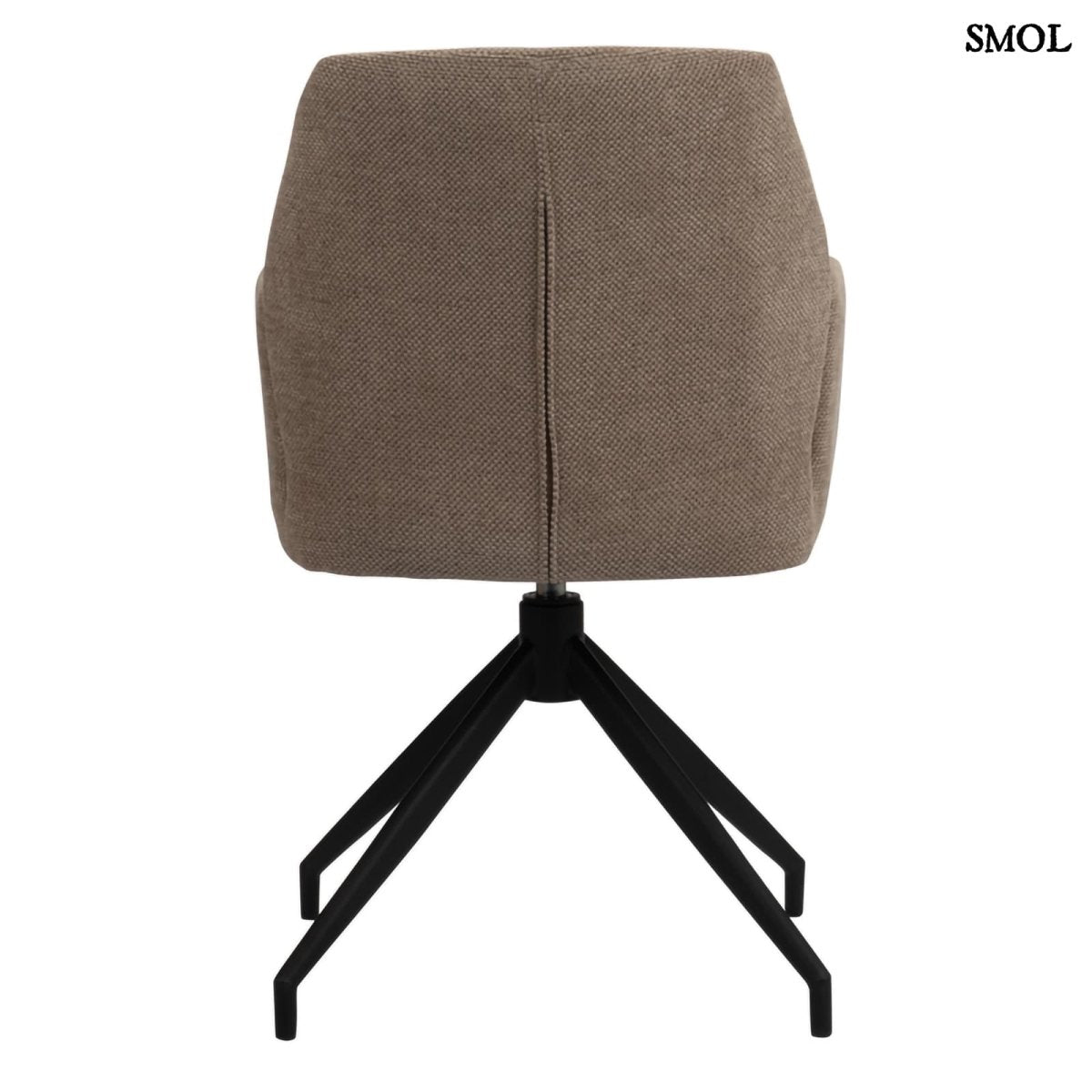 Forgószék – modern, barna kárpittal | STORM BROWN - SMOL