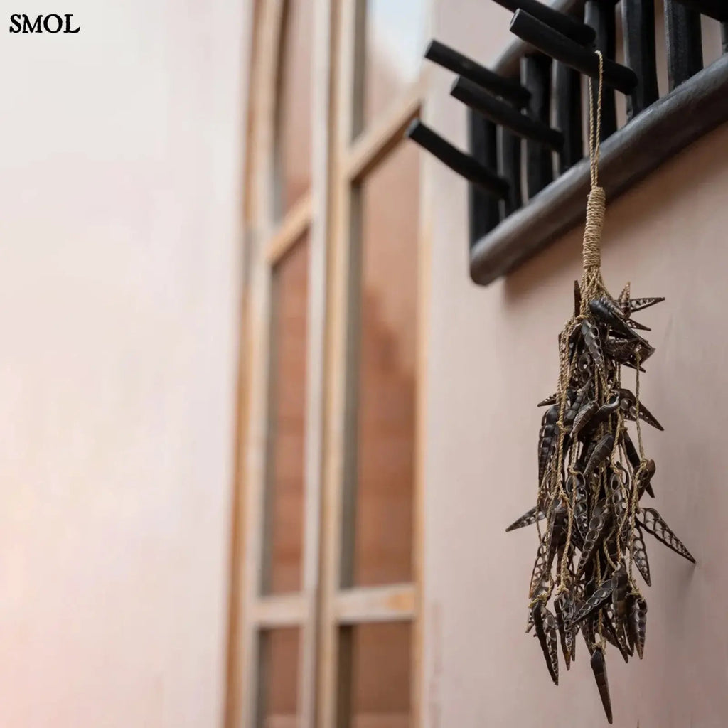 Függődísz Kagylóval – Barna | UNICORN | SMOL - akasztón