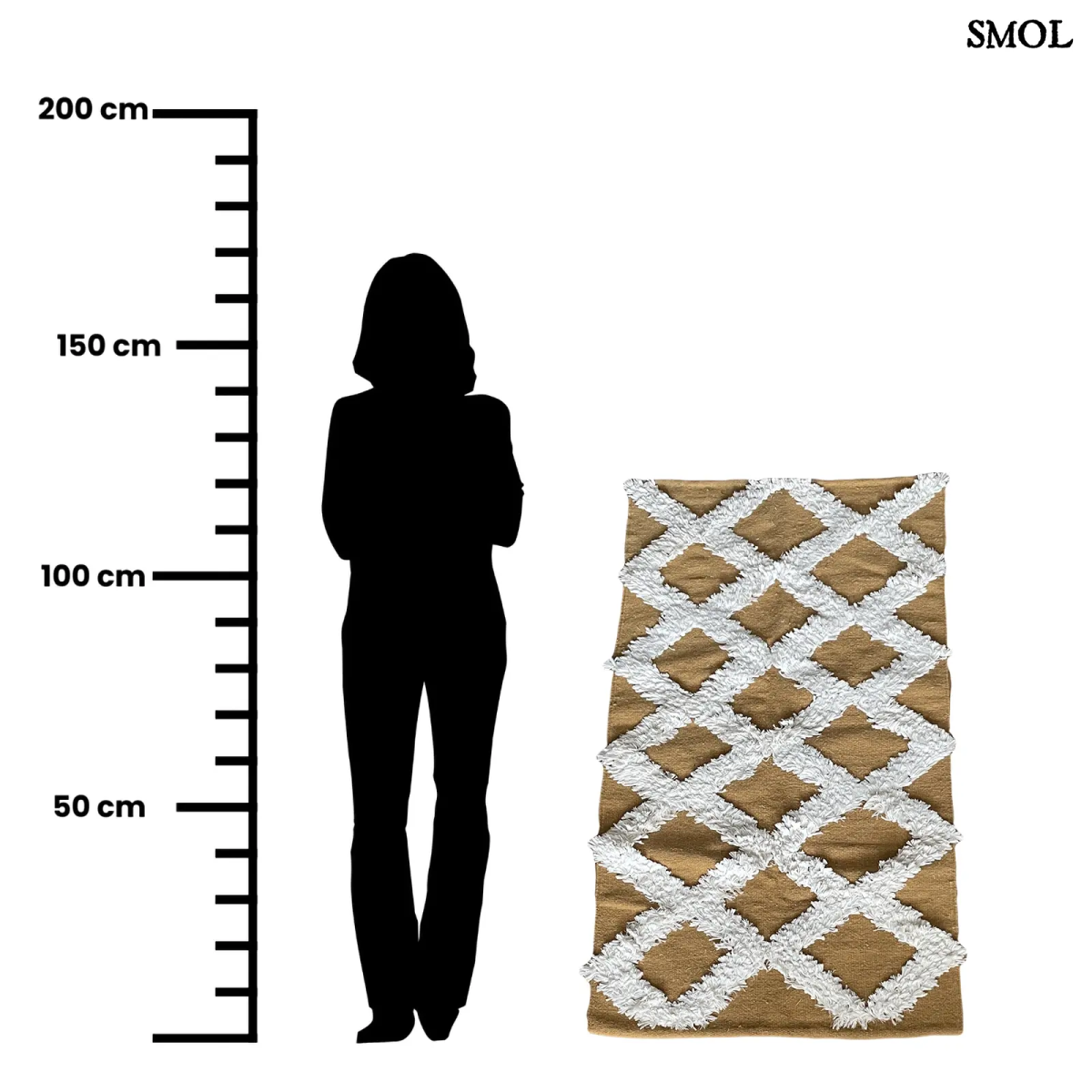 Wool rug – hand-woven, 120x70 | ARLETTE 