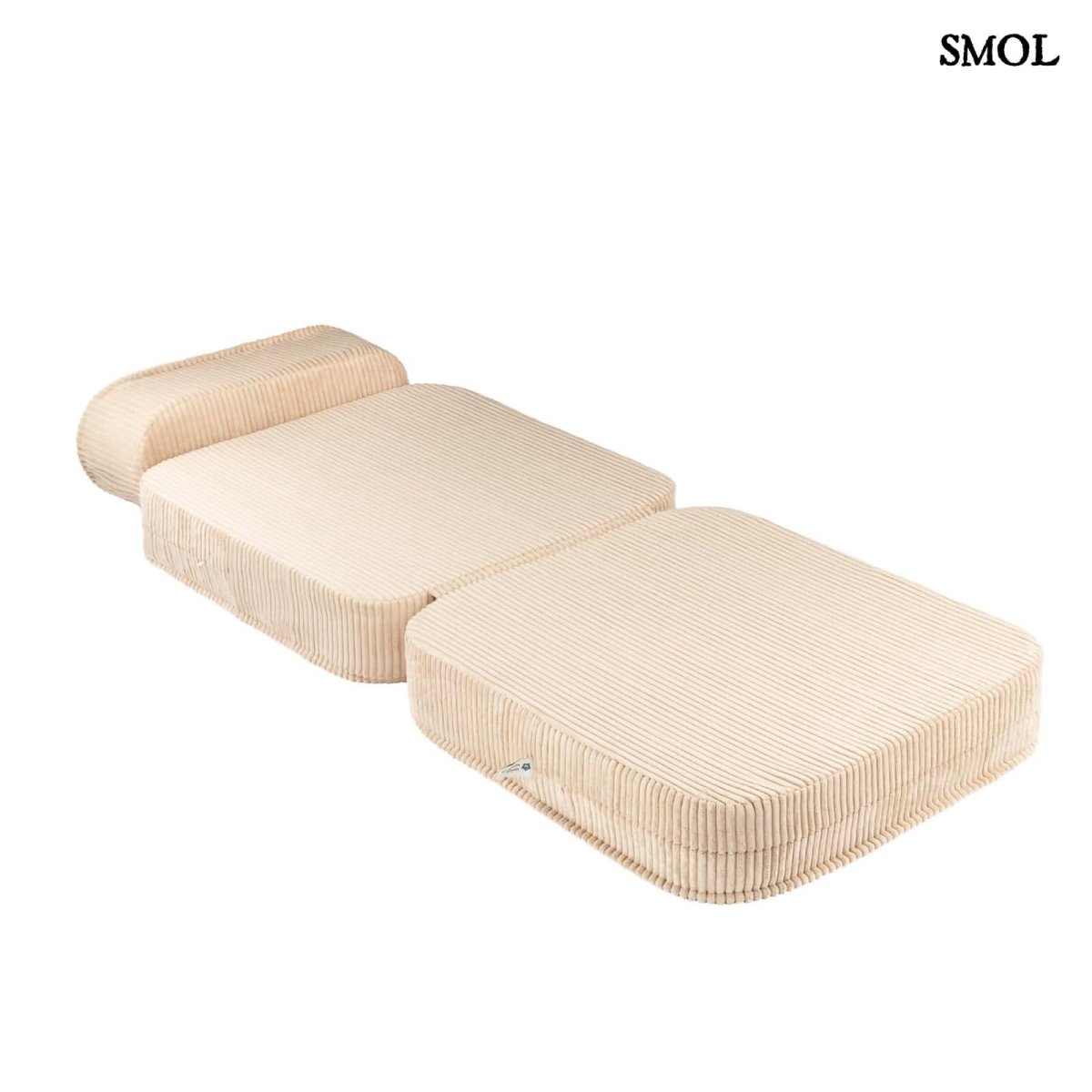 BROWN SUGAR, ággyá alakítható gyerekfotel, 65x60x25 - smol.hu - ággyá alakítva