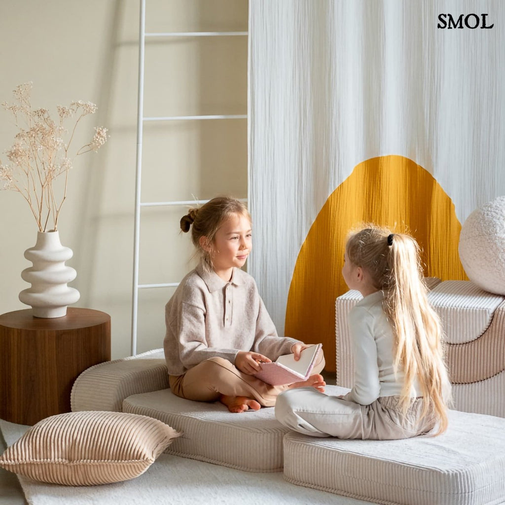 MARSHMALLOW, ággyá alakítható gyerekfotel, 1 részes - smol.hu - ággyá alakítva, gyerekekkel