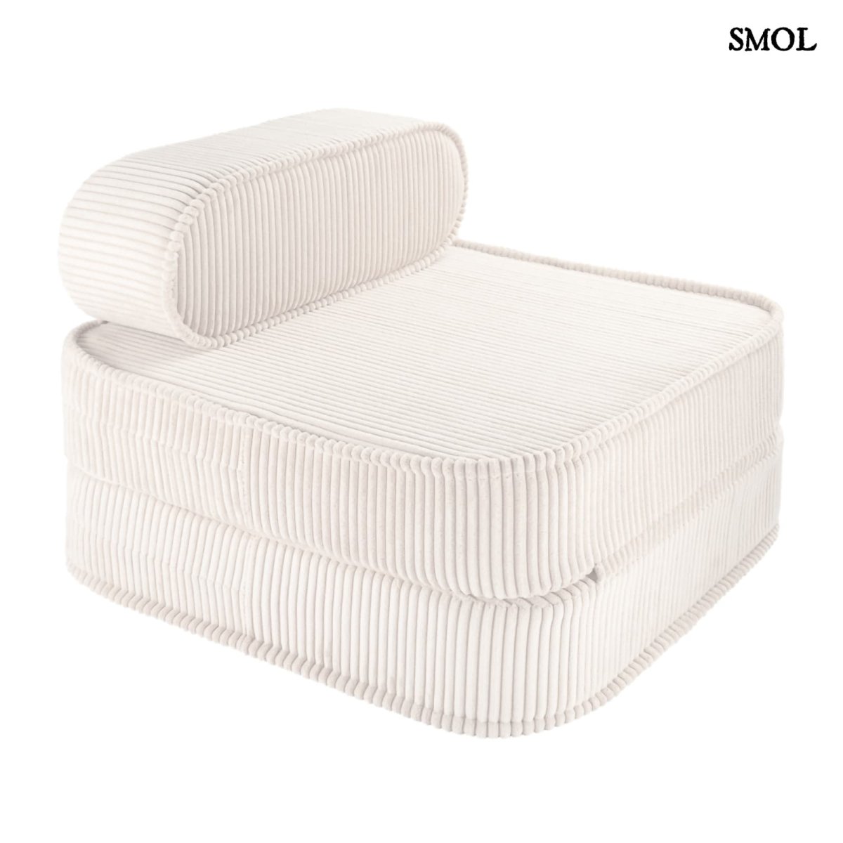 MARSHMALLOW, ággyá alakítható gyerekfotel, 1 részes - smol.hu - fehér háttérrel