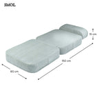 PEPPERMINT, ággyá alakítható gyerekfotel, 65x60x25 - smol.hu