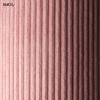 Gyerek ágyfotel, 1 részes | PINK MOUSSE, ággyá alakítható gyerekfotel - smol.hu - kordbársony anyag nagyítva