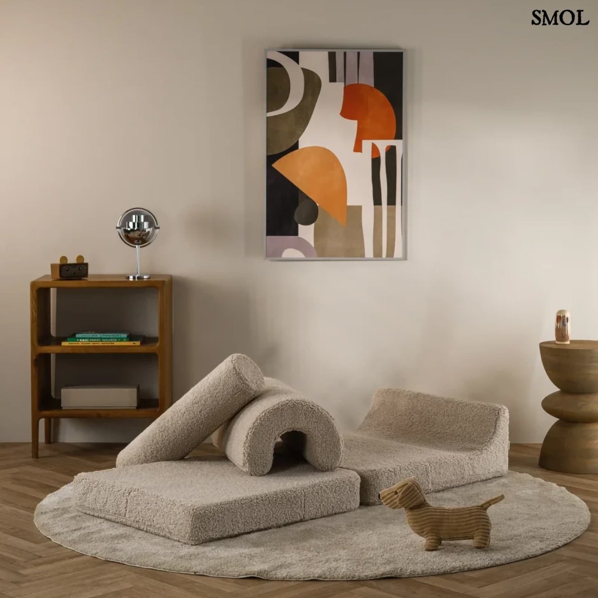 FLIPSTER BISCUIT, ággyá alakítható gyerekfotel - smol.hu - elemeire szedve, gyerekszobában