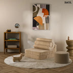 Gyerek ágyfotel, 3 részes | FLIPSTER BROWN SUGAR - SMOL