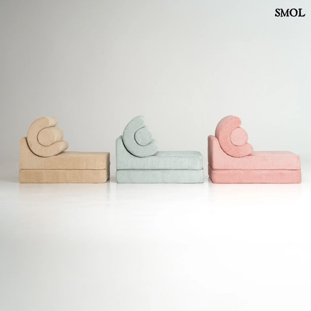 Gyerek ágyfotel, 3 részes | FLIPSTER BROWN SUGAR - SMOL