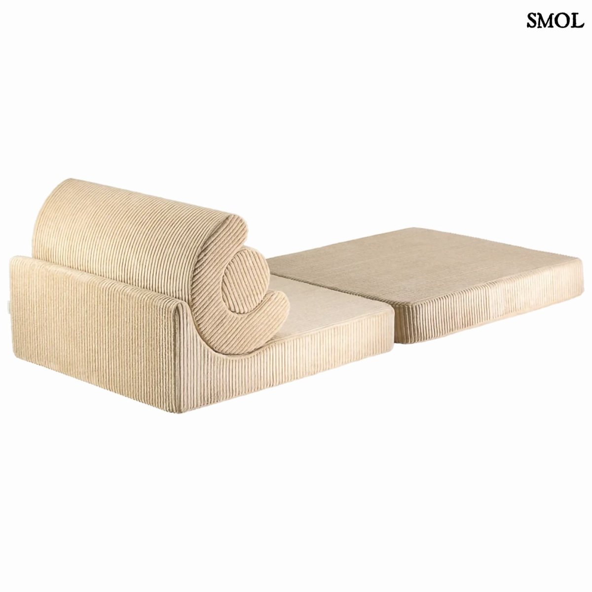 Gyerek ágyfotel, 3 részes | FLIPSTER BROWN SUGAR - SMOL