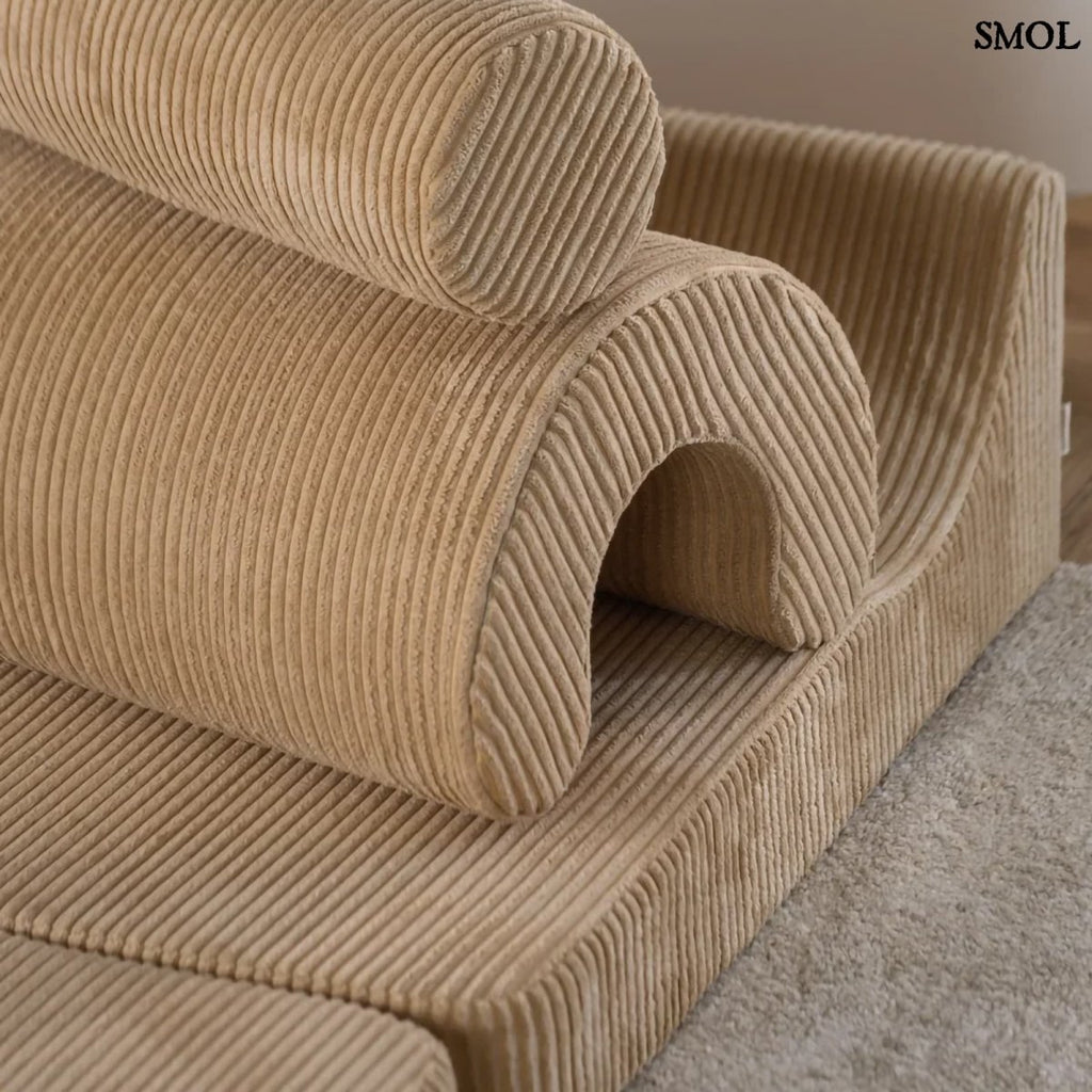 Gyerek ágyfotel, 3 részes | FLIPSTER BROWN SUGAR - SMOL